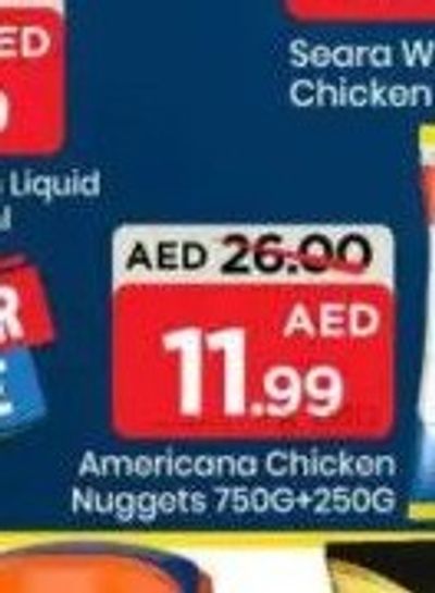 Americana Chicken Nuggets 750G+250G