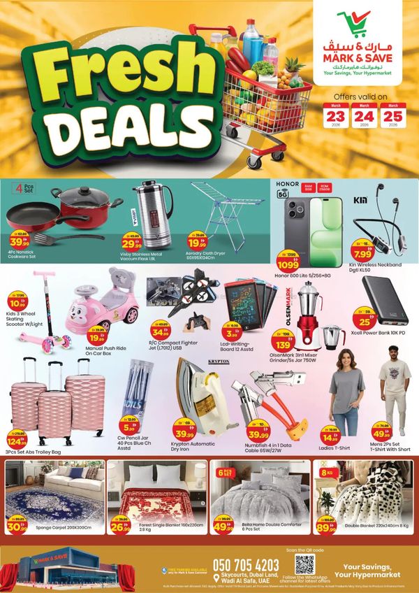 Mega Deals - Wadi Al Safa, Dubai from Mark & Save until 25th March