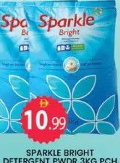 Sparkle Bright Detergent Powder 3kg PCH
