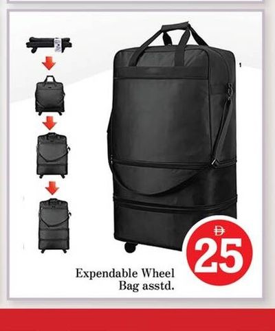 Expendable Wheel Bag asstd.