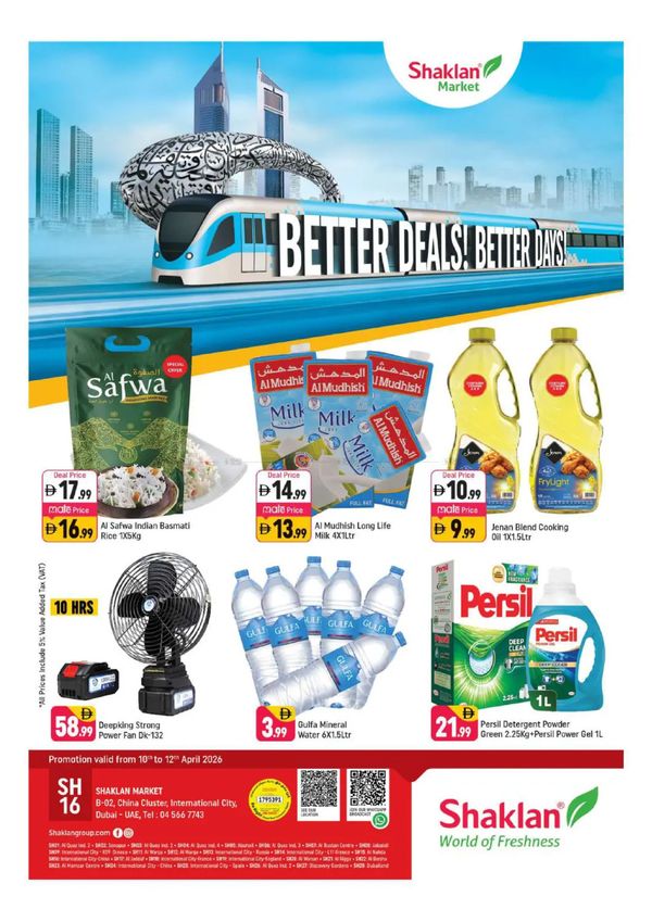 Better Deals & Better Days