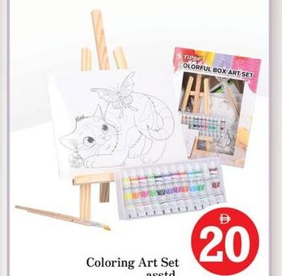 Coloring Art Set asstd.