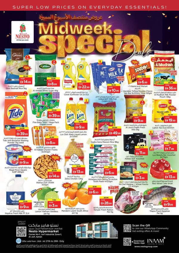 Midweek Deals