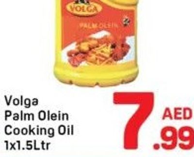 Volga Palm Olein Cooking Oil 1x1.5Ltr