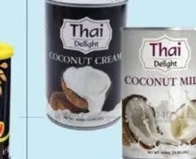Thai Delight Coconut Milk/Cream 1x400ml