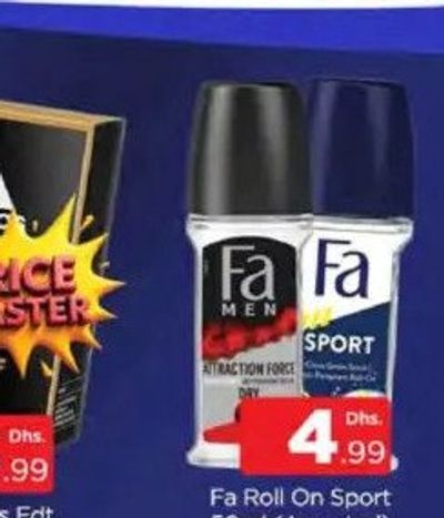 Fa Roll On Sport 50ml (Assorted)