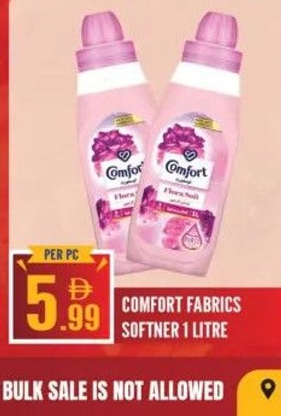 Comfort Fabrics Softener 1 Litre