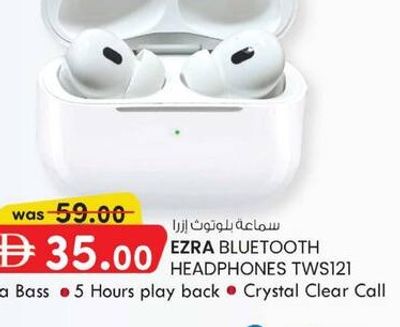 EZRA BLUETOOTH HEADPHONES TWS121