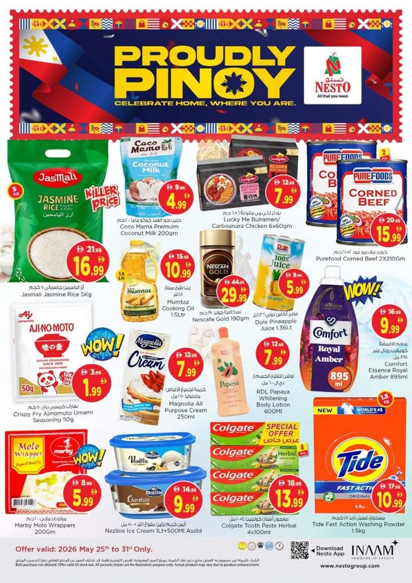 Proudly Pinoy from Nesto until 31st May
