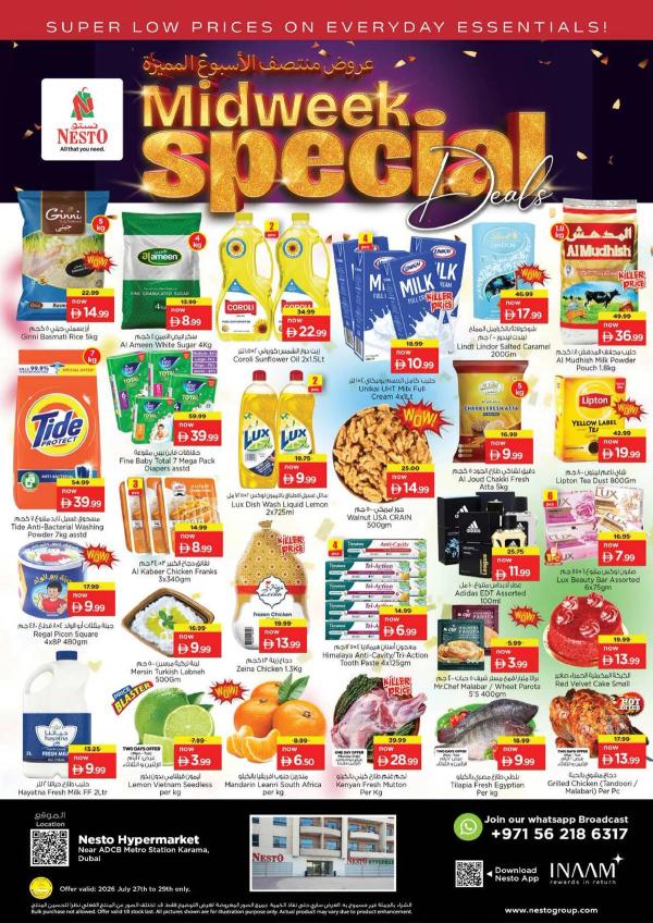 Midweek Deals