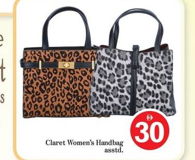 Claret Women's Handbag asstd.