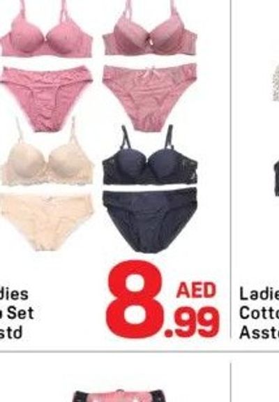 Ladies Bra Set Asstd