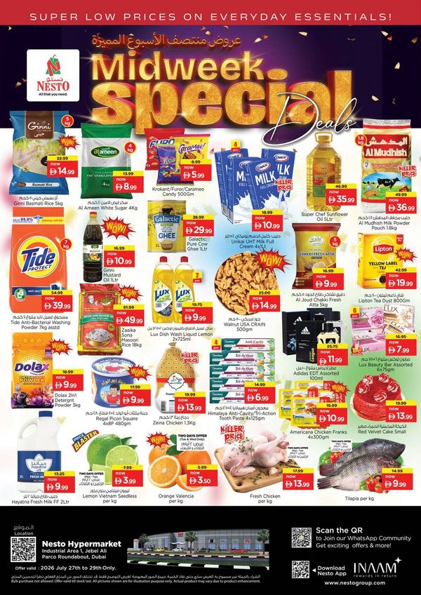 Midweek Deals