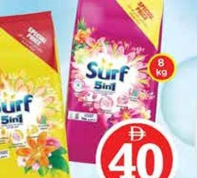 Surf Washing Powder 8kg asstd.