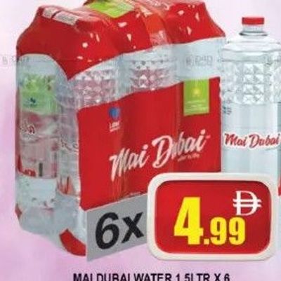 Mai Dubai Water 1.5Ltr x 6