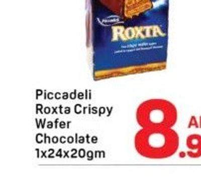 Piccadeli Roxta Crispy Wafer Chocolate 1x24x20gm