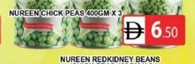 Nureen Redkidney Beans 400GM X 3