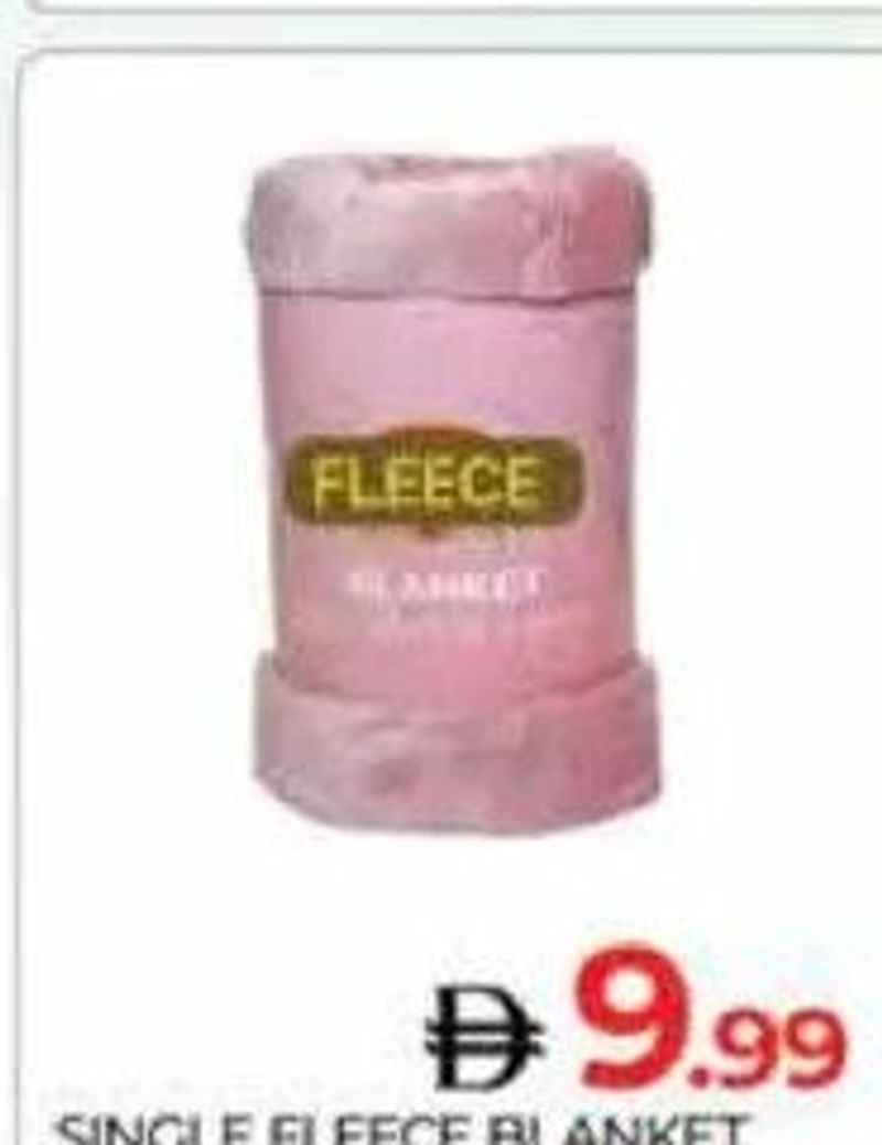 Single Fleece Blanket