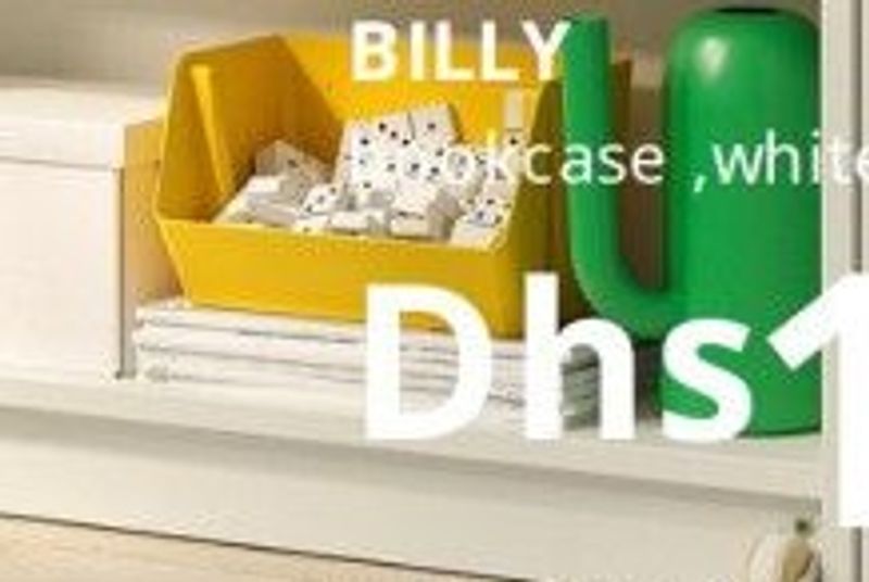 BILLY bookcase, white