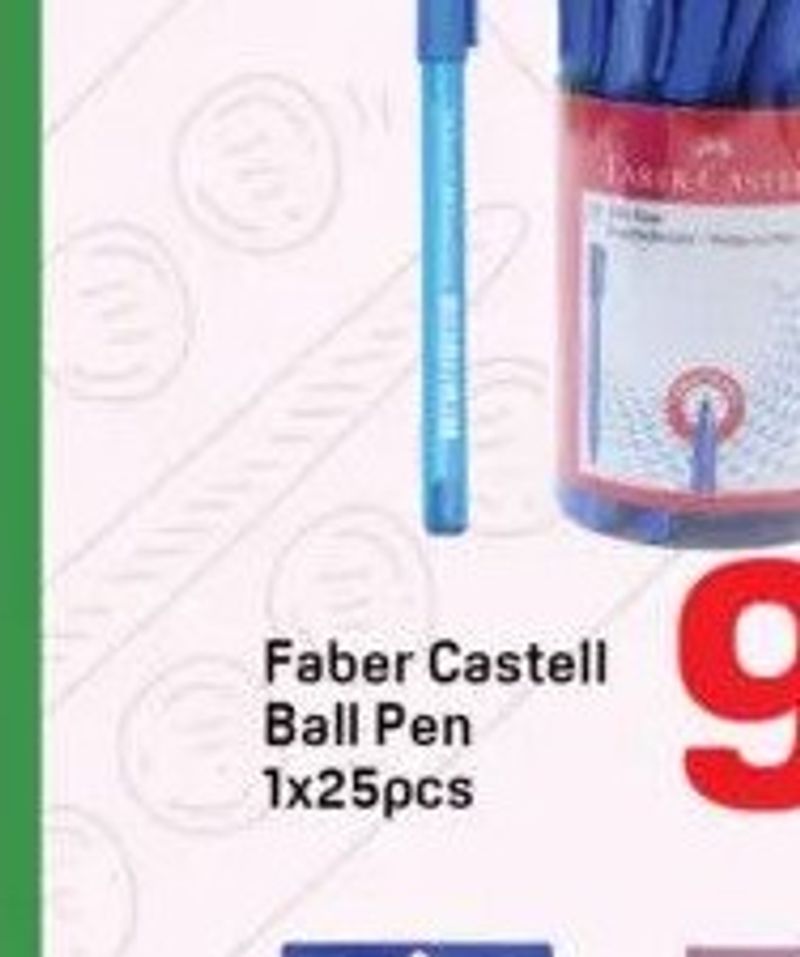 Faber Castell Ball Pen 1x25pcs
