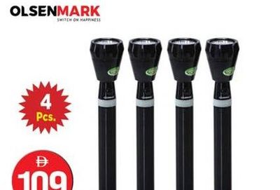Olsenmark 4 in 1 LED Flashlight 4 Pcs.