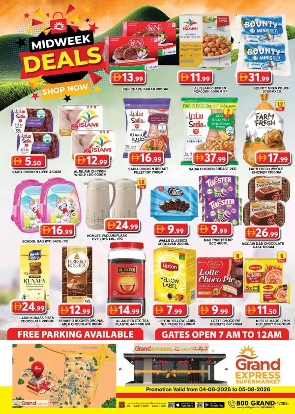Midweek Deals