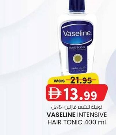 VASELINE INTENSIVE HAIR TONIC 400 ml