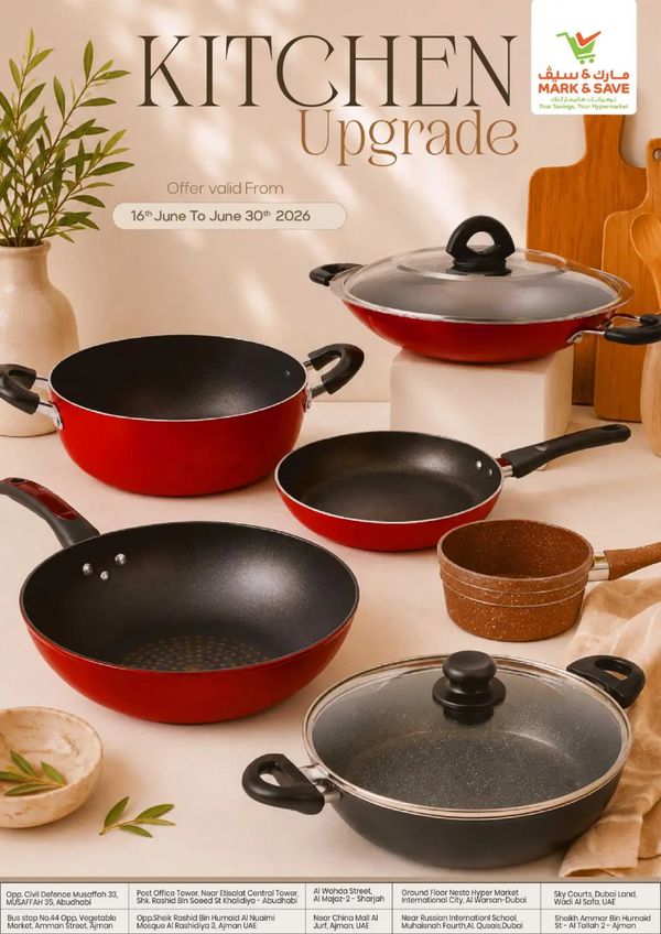 Kitchen Upgrade from Mark & Save until 30th June