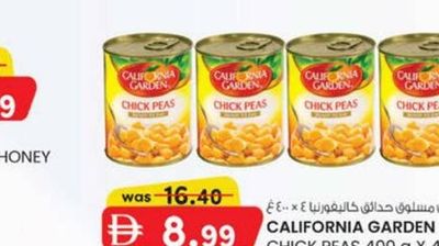 California Garden Chick Peas 400 g x 4 Pcs