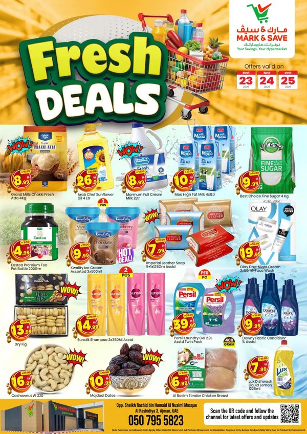 Fresh Deals - AL Rashidiya 3, Ajman from Mark & Save until 25th March