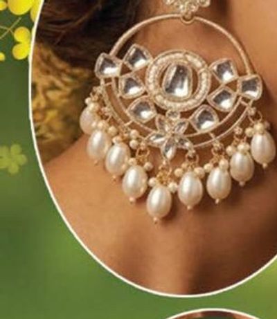 Ladies Pearl Drop Earrings