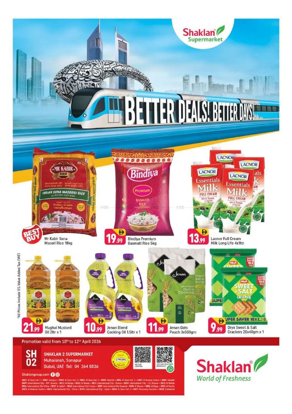 Better Deals & Better Days