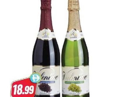 Valentino Sparkling Drink Asrt 750ml