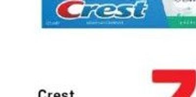 Crest Toothpaste 2x125ml