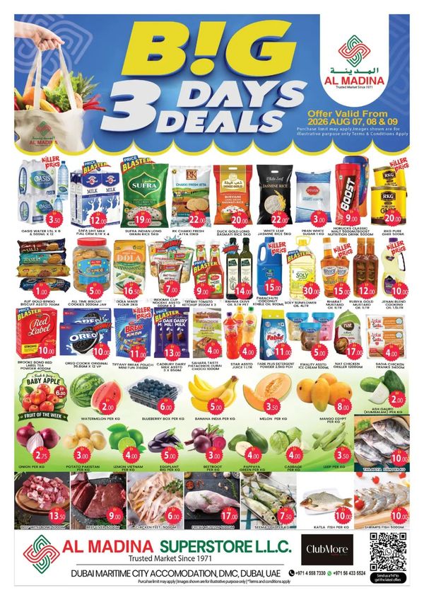 Big 3 Days Deal