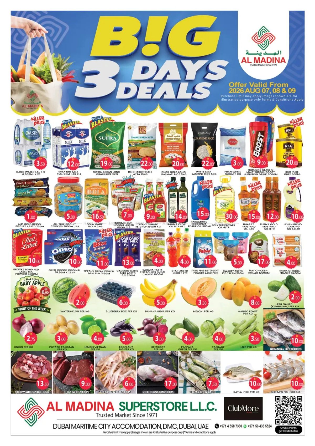Big 3 Days Deal