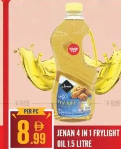 Jenan 4 in 1 Frylight Oil 1.5 Litre