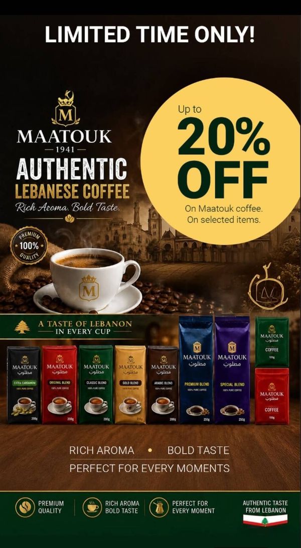 Limited Time Only from Choithrams until 10th May