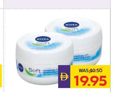 Nivea Soft Cream 200ml x 2pcs