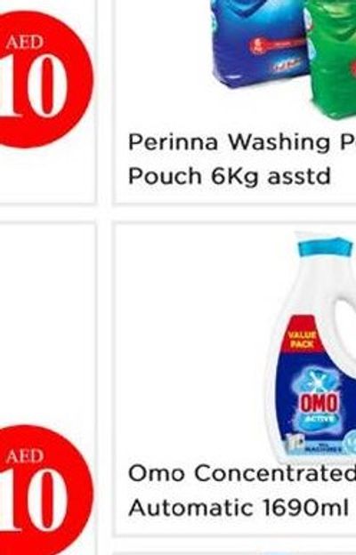 Perinna Washing Powder Pouch 6Kg asstd