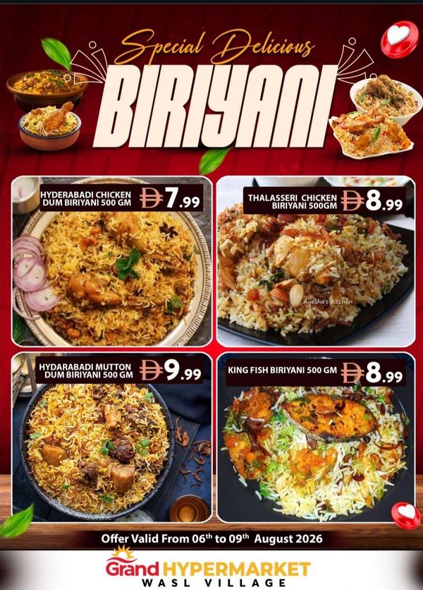 Special Delicious Biriyani
