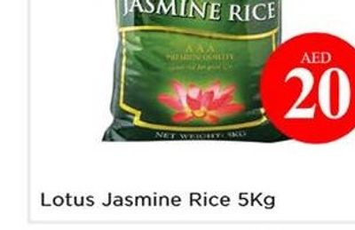 Lotus Jasmine Rice 5Kg