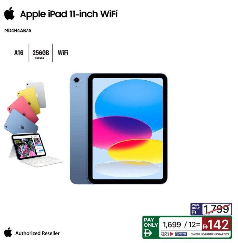 Apple iPad 11-inch WiFi 256GB