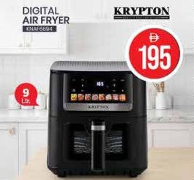 Krypton Digital Air Fryer KNAF6694 9 Ltr
