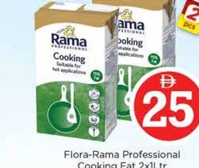 Flora-Rama Professional Cooking Fat 2x1Ltr