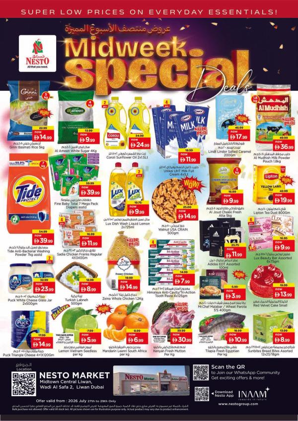 Midweek Deals