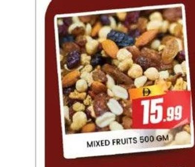 MIXED FRUITS 500 GM