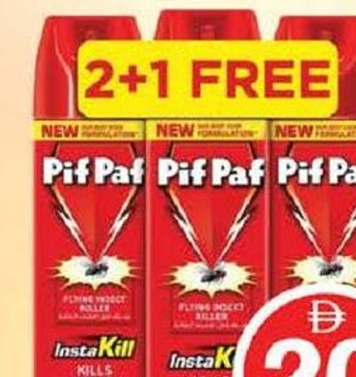 Pif Paf Mosquito & Fly Killer 3x400ml