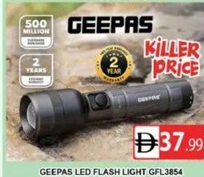 GEEPAS LED FLASH LIGHT GFL3854