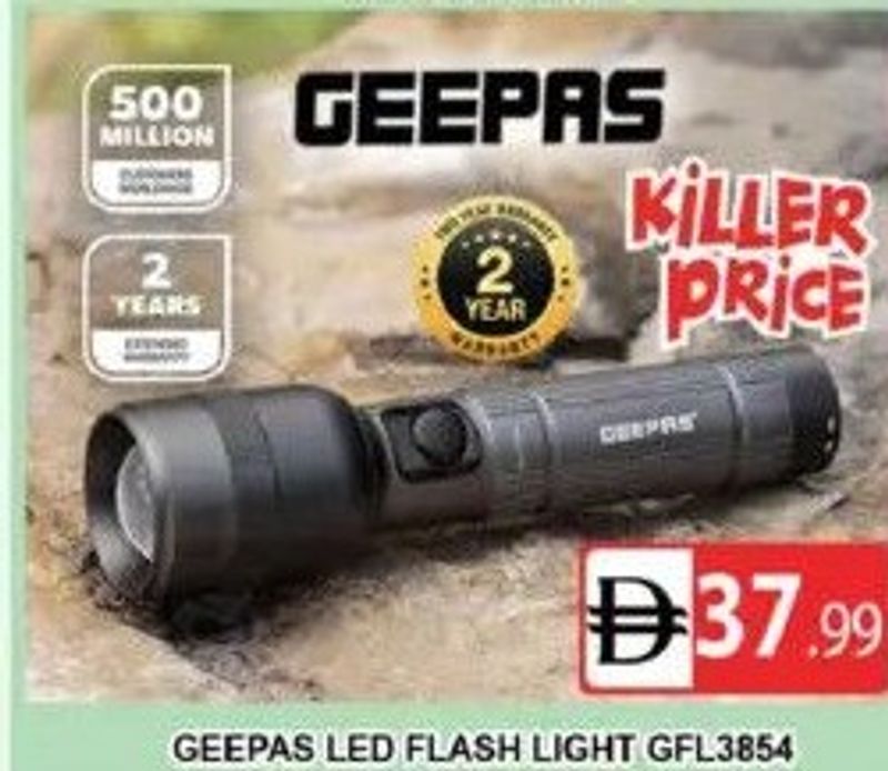 GEEPAS LED FLASH LIGHT GFL3854